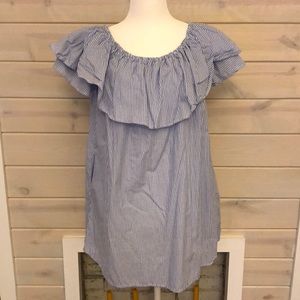 Zara striped summer dress